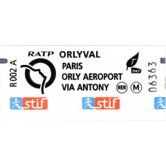 RER Orly Airport to Paris