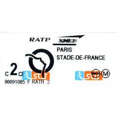 RER Paris to Stade de France