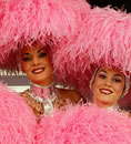 three dancers on stage at the Lido